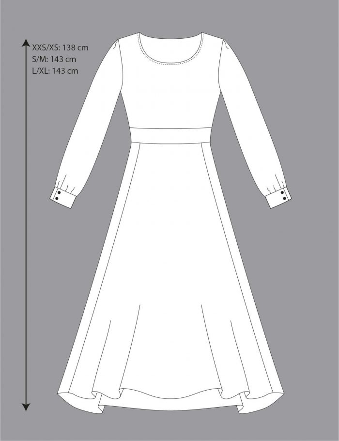 Damen-langes-Kleid-Druck-schwarz-TZ-D33615070102